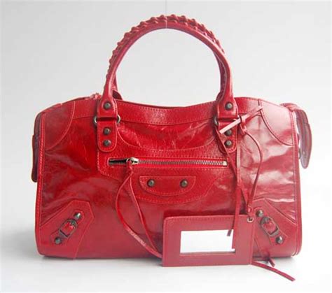 red balenciaga bag replica|balenciaga motorcycle bag knockoff.